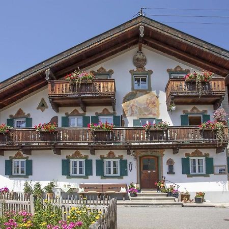 Haus Holler Lägenhet Wallgau Exteriör bild